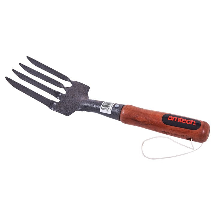 Amtech Hand fork with wooden handle U1100