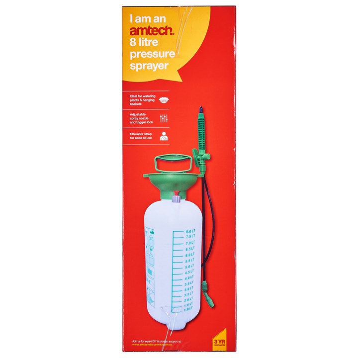 Amtech 8 Litre pressure sprayer U2280