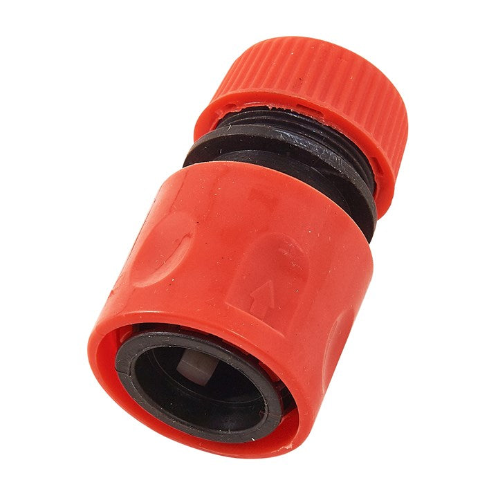 Amtech 13mm (1/2") Hose connector with shut off U2400