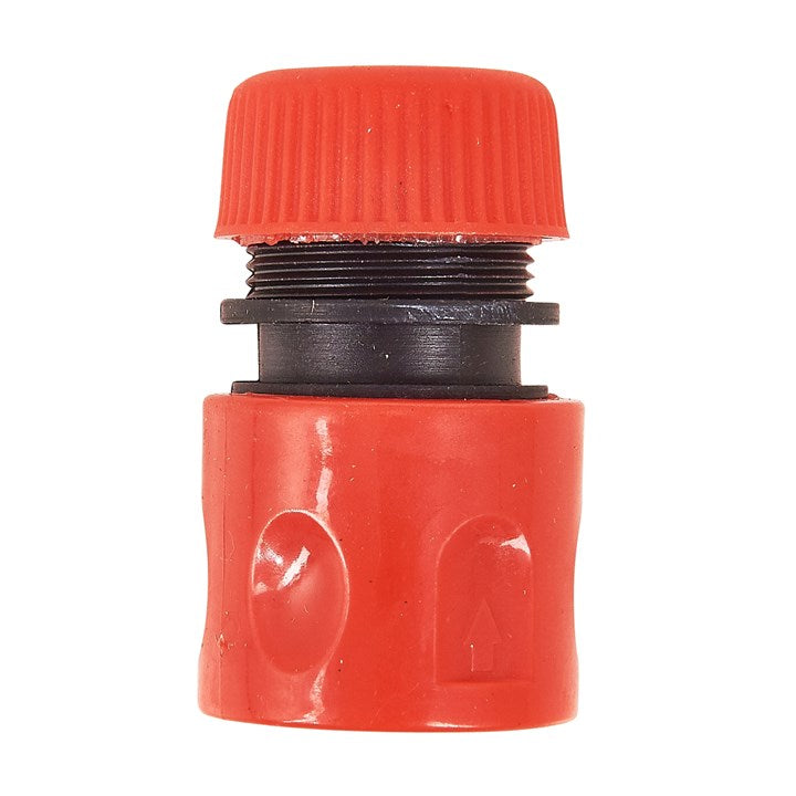 Amtech 13mm (1/2") Hose connector with shut off U2400