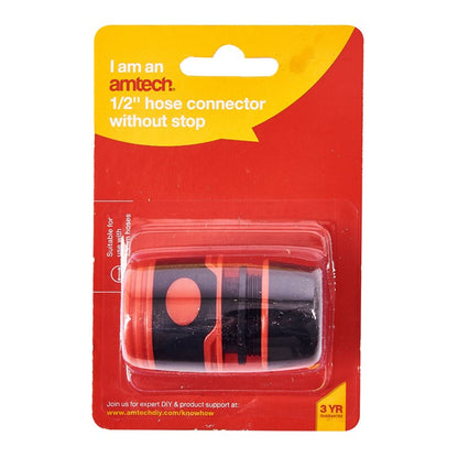 Amtech 13mm (1/2") Hose connector without stop U2524