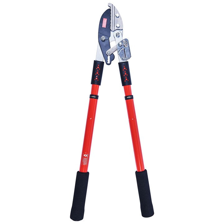 Amtech Heavy duty telescopic ratchet anvil lopper U2880
