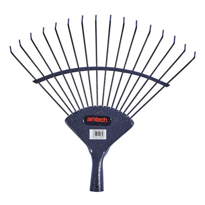 Amtech 16 Tooth lawn rake head U3300