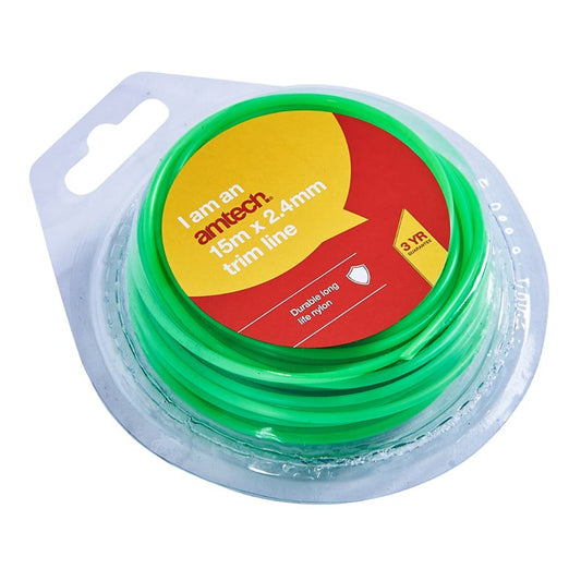 Amtech 15m x 2.4mm strimmer line U4040