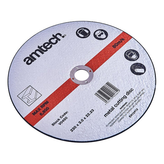 Amtech 230mm (9") Metal cutting disc V0450