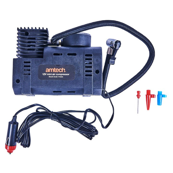 Amtech 12V Mini air compressor V1350