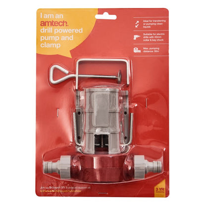 Amtech Drill powered pump and clamp V2375