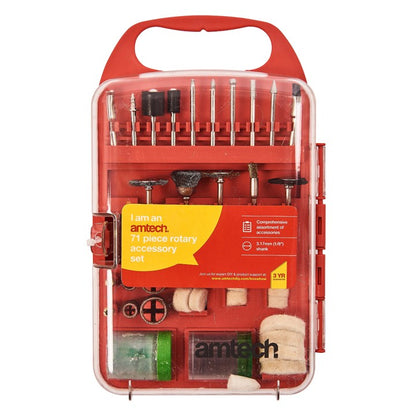 Amtech 71 Piece rotary accessory set V2543
