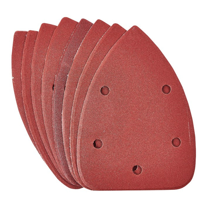 Amtech 10 x P240 grit delta sanding sheets (140mm x 140mm x 100mm) V4035