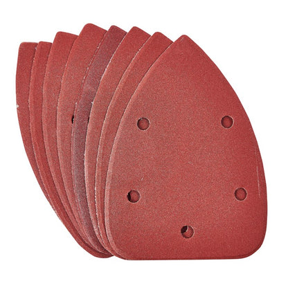 Amtech 10 x P240 grit delta sanding sheets (140mm x 140mm x 100mm) V4035