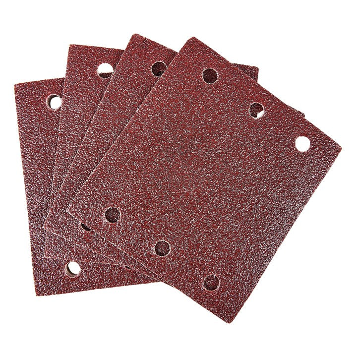 Amtech 10 x P60 grit square sanding sheets (110mm x 100mm) V4040