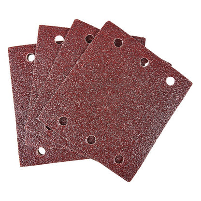 Amtech 10 x P60 grit square sanding sheets (110mm x 100mm) V4040