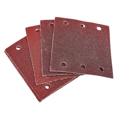 Amtech 10 x P80 grit square sanding sheets (110mm x 100mm) V4045