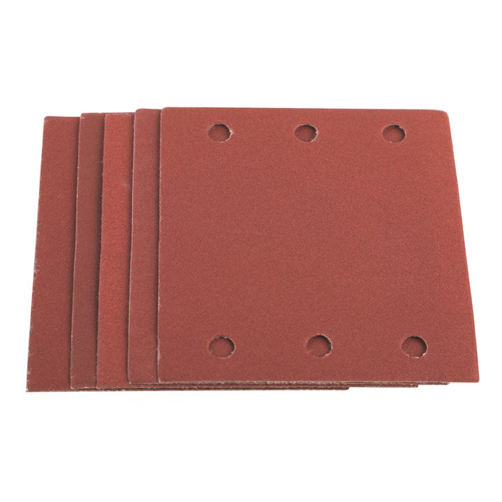 Amtech 40 Piece mixed grit square sanding sheet set (110mm x 100mm) V4056