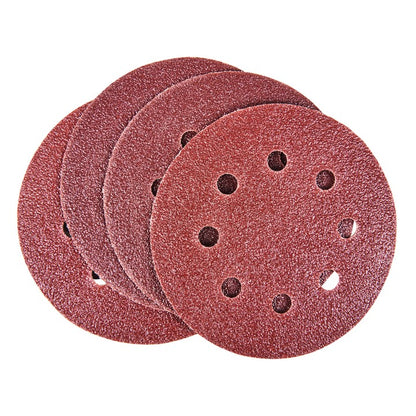 Amtech 10 x P60 grit circular sanding sheets (115mm diameter) V4060