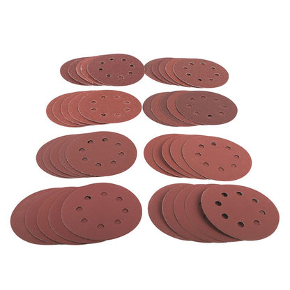 Amtech 40 Piece mixed grit circular sanding sheet set (115mm) V4076