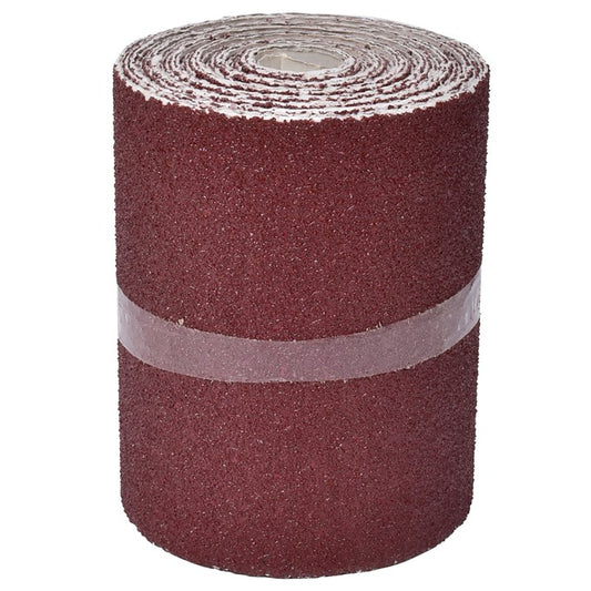 Amtech P40 grit (very coarse) aluminium oxide sanding roll (115mm x 500cm) V4100