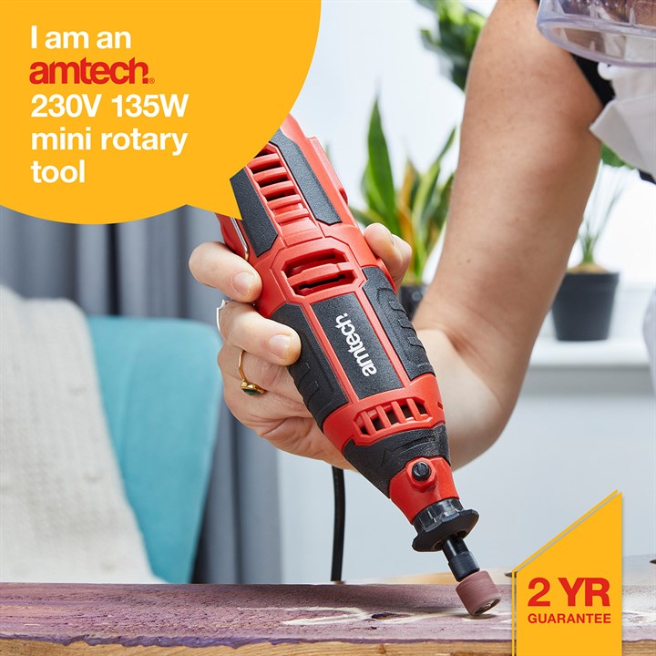 Amtech 230V 135W Mini rotary tool V6125