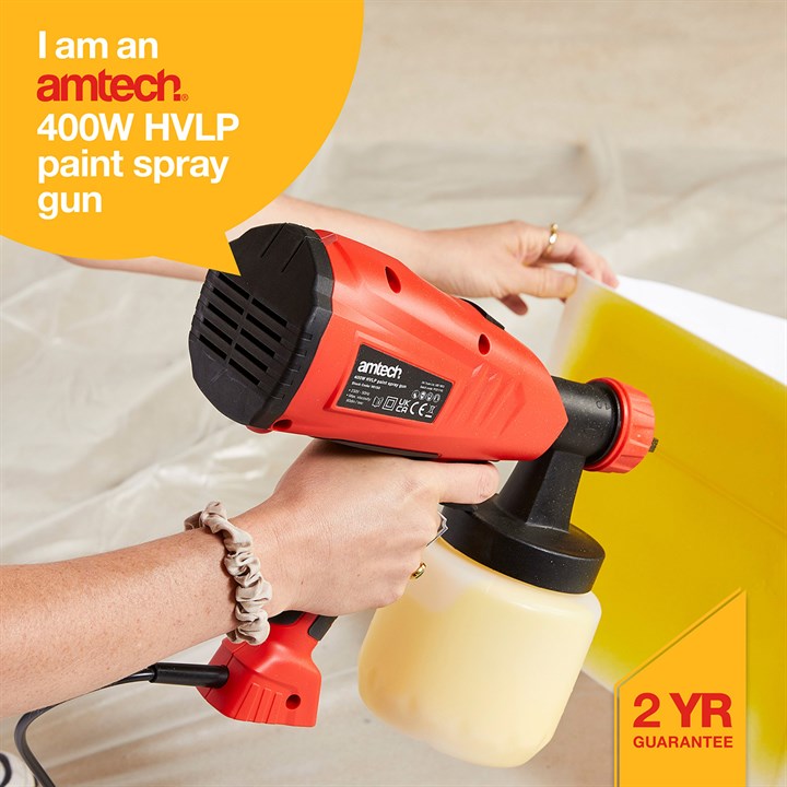 Amtech 400W HVLP paint spray gun V6150