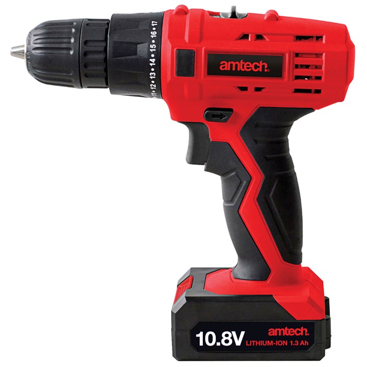 Amtech 10.8V Li-Ion cordless drill driver V6505