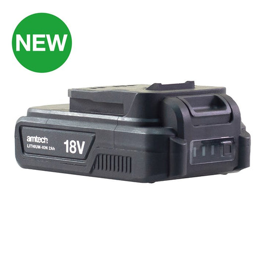Amtech 18V 2Ah Li-ion battery pack for cordless drill V6952