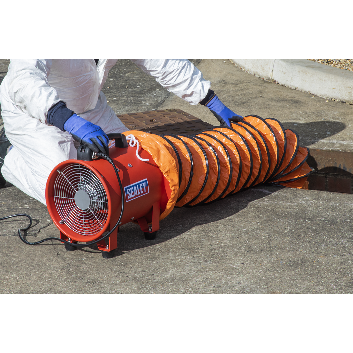 Sealey Ø250mm Portable Ventilator with 5m Ducting VEN250