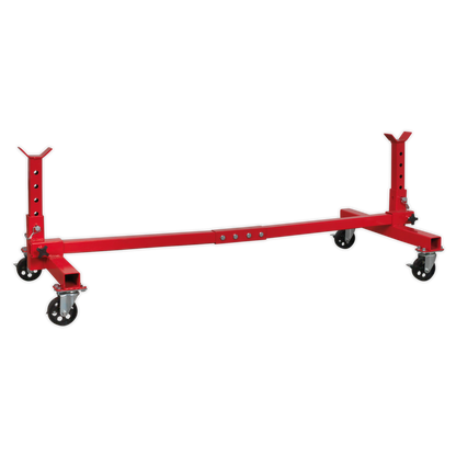 Sealey 900kg Adjustable 2-Post Vehicle Moving Dolly VMD001