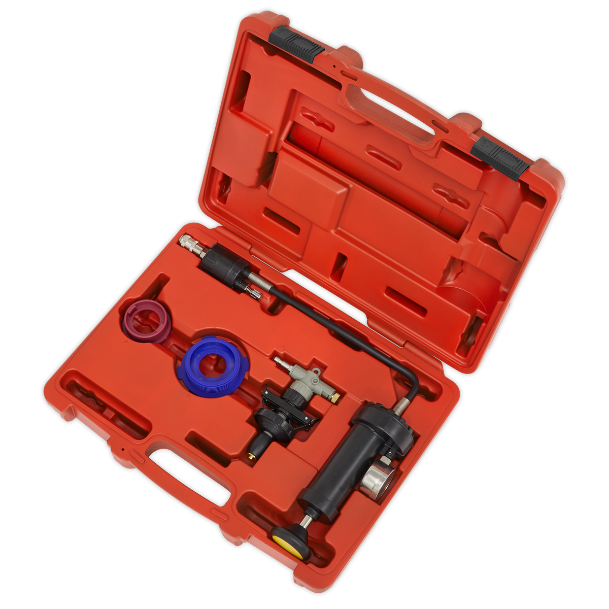 Sealey 4pc Cooling System Pressure Test Kit VS0012