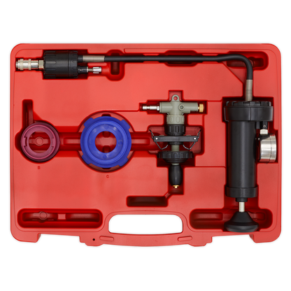 Sealey 4pc Cooling System Pressure Test Kit VS0012