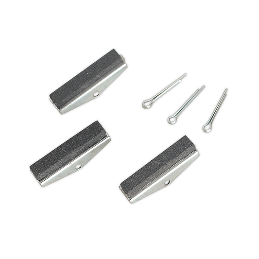 Sealey Cylinder Hone Stone Set 3 x 1-1/8" Medium VS0221