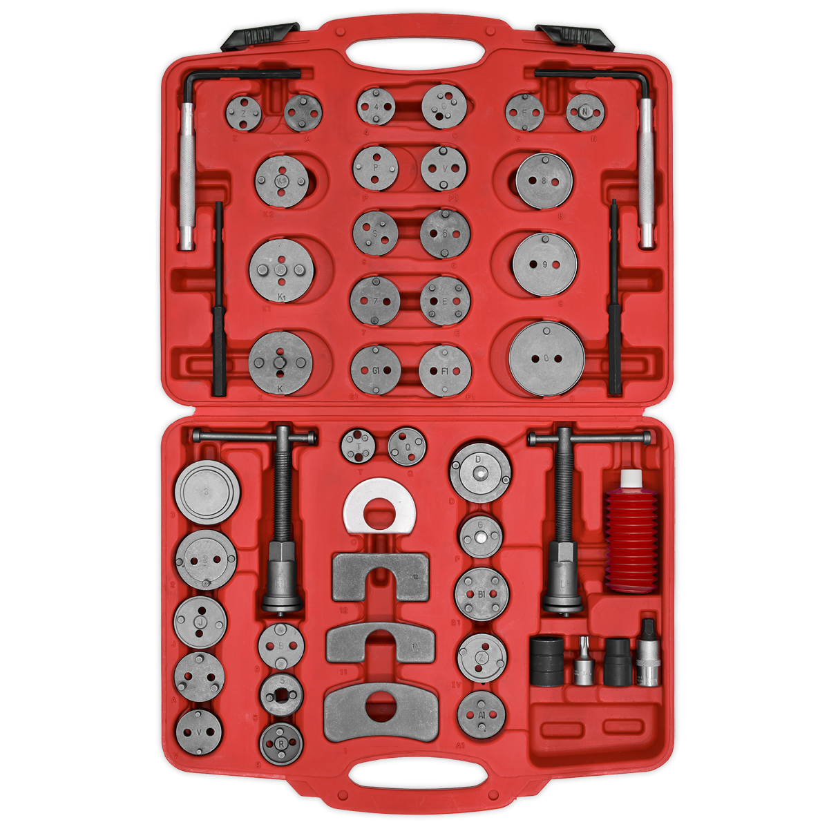 Sealey 50pc Brake Piston Wind-Back Tool Kit VS0287