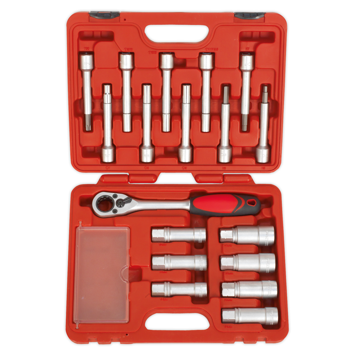 Sealey 18pc Shock Absorber Strut Nut Kit VS0331