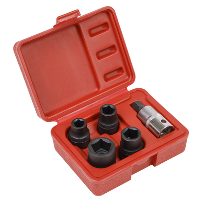 Sealey 5pc 1/2"Sq Drive Brake Caliper Socket Set VS0464