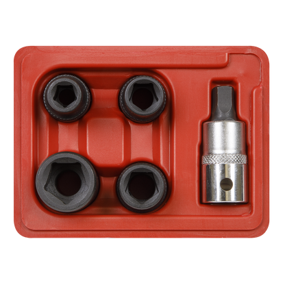 Sealey 5pc 1/2"Sq Drive Brake Caliper Socket Set VS0464
