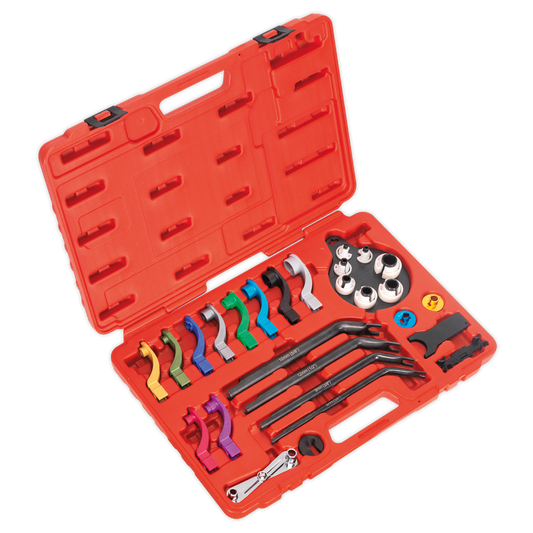 Sealey 27pc Fuel & Air Conditioning Disconnection Tool Kit VS0557