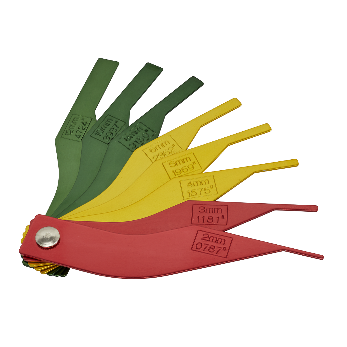 Sealey 8pc Brake Pad Thickness Gauge VS059