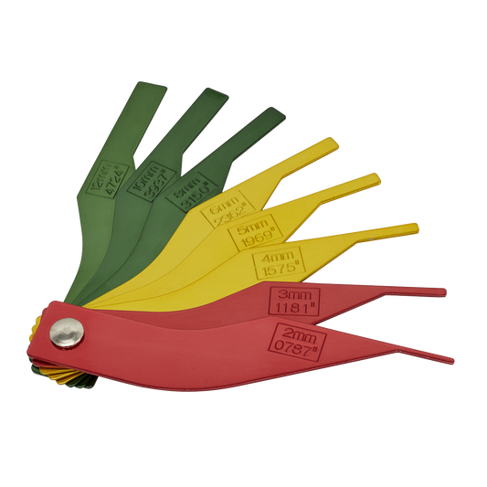 Sealey 8pc Brake Pad Thickness Gauge VS059