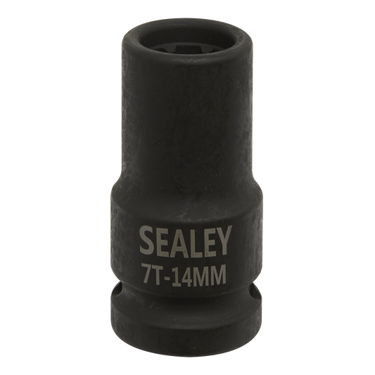 Sealey 1/2"Sq Drive 14mm Brake Caliper Socket 7-Point VS0985