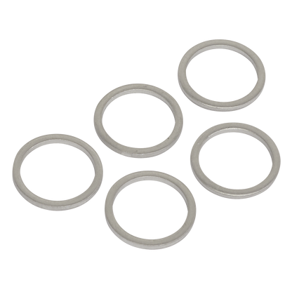 Sealey M15 Sump Plug Washer - Pack of 5 VS15SPW