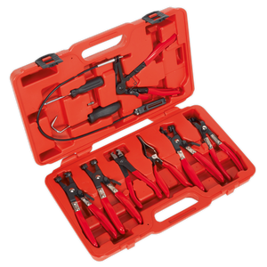 Sealey 9pc Hose Clip Removal Tool Set VS1662