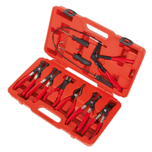 Sealey 9pc Hose Clip Removal Tool Set VS1662