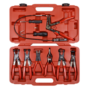 Sealey 9pc Hose Clip Removal Tool Set VS1662