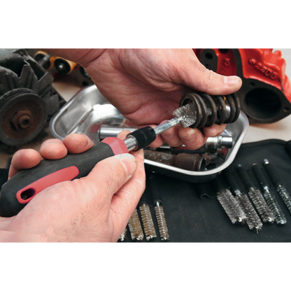 Sealey 20pc Cleaning & Decarbonising Brush Set VS1800
