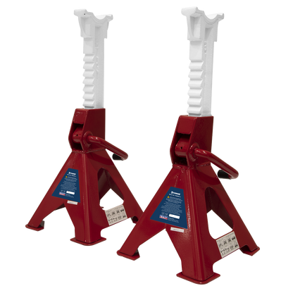 Sealey Ratchet Type Axle Stands (Pair) 3tonne Capacity per Stand VS2003