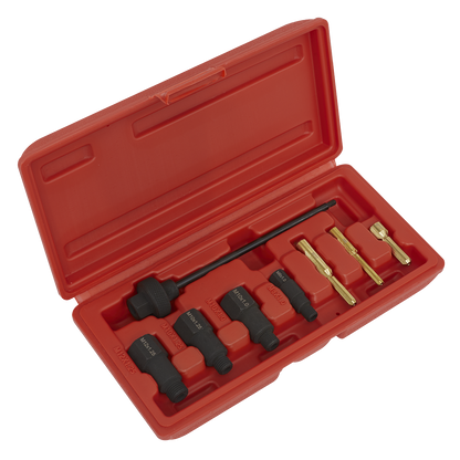 Sealey 8pc Glow Plug Reamer/Base Cleaning Set VS312