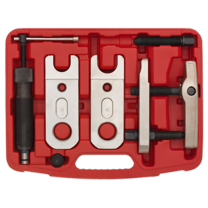 Sealey 9pc Hydraulic/Manual Ball Joint Splitter - Commercial VS3814