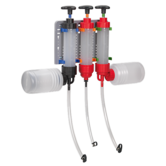 Sealey 3pc Fluid Transfer Syringe Set VS408