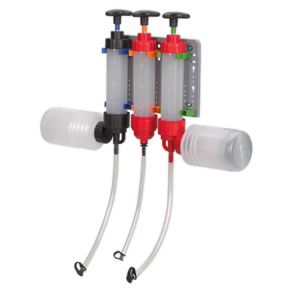 Sealey 3pc Fluid Transfer Syringe Set VS408