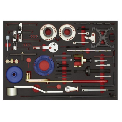Sealey 36pc Diesel & Petrol Master Timing Tool Kit - for Ford - Belt/Chain Drive VS5200MK