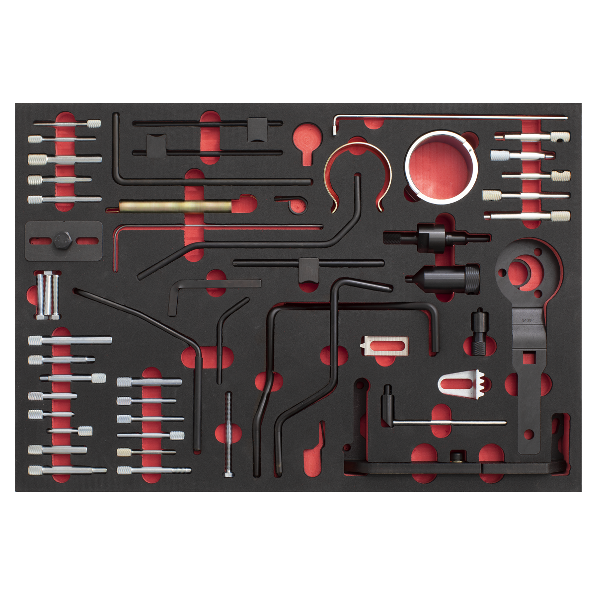 Sealey 48pc Diesel & Petrol Master Timing Tool Kit - for PSA - Belt/Chain Drive VS5300MK